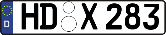 HD-X283