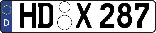 HD-X287