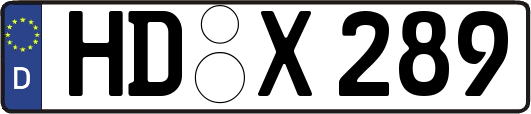 HD-X289