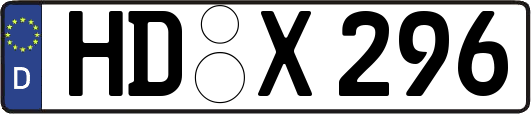 HD-X296