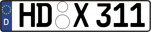 HD-X311