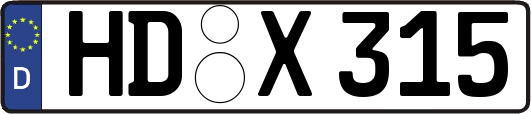 HD-X315