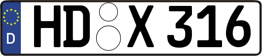 HD-X316