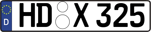 HD-X325