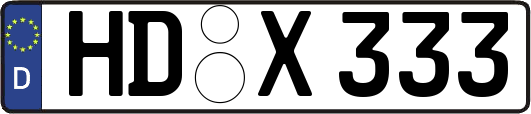 HD-X333