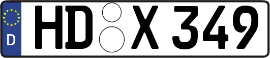 HD-X349