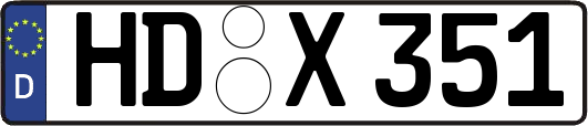 HD-X351