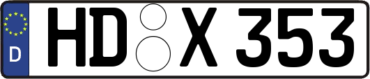 HD-X353