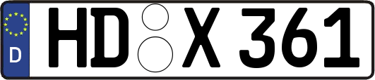 HD-X361