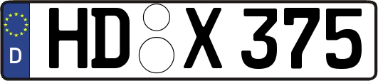 HD-X375