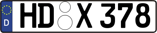 HD-X378