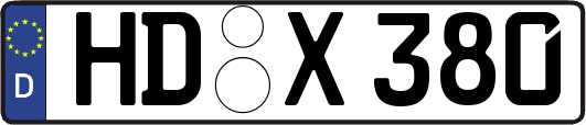 HD-X380