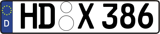 HD-X386