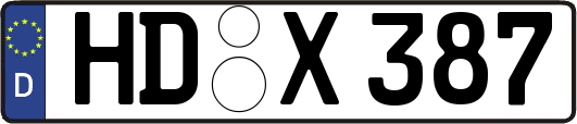 HD-X387