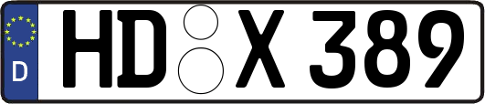 HD-X389