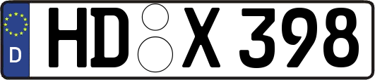 HD-X398