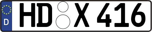 HD-X416
