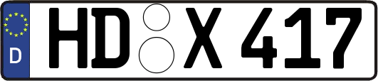 HD-X417