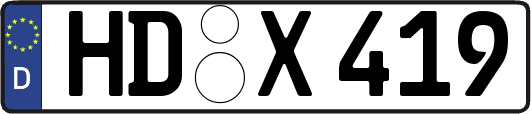 HD-X419
