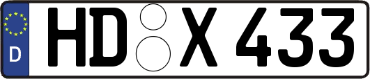 HD-X433