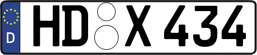 HD-X434