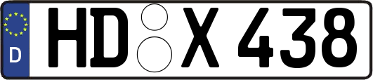 HD-X438