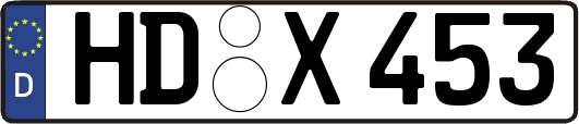 HD-X453