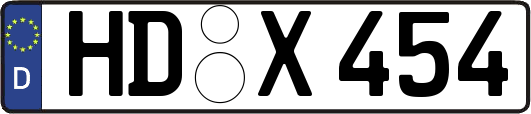 HD-X454