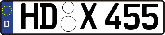 HD-X455