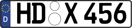 HD-X456