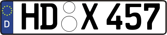 HD-X457