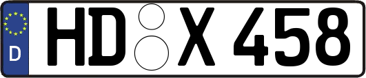 HD-X458