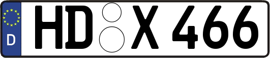 HD-X466