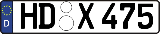 HD-X475