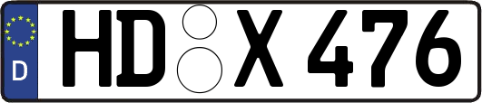 HD-X476
