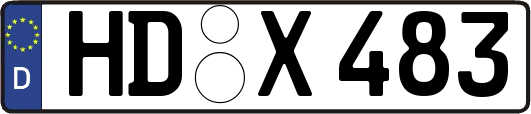 HD-X483