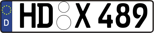 HD-X489