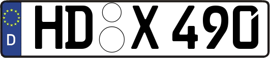 HD-X490