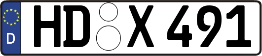 HD-X491