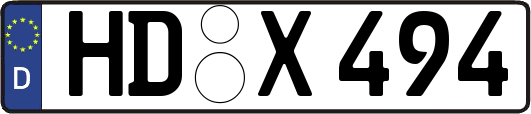HD-X494