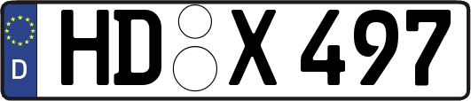 HD-X497