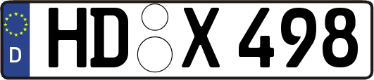 HD-X498