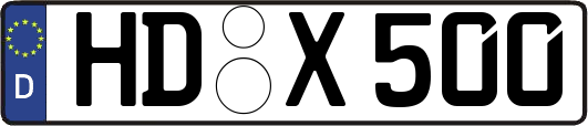 HD-X500