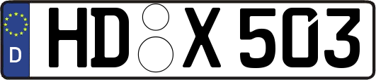 HD-X503