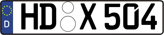HD-X504