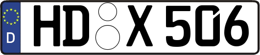 HD-X506