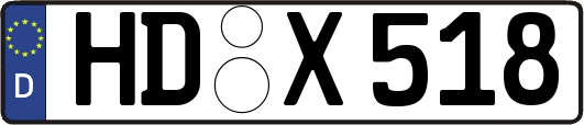 HD-X518