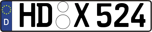 HD-X524