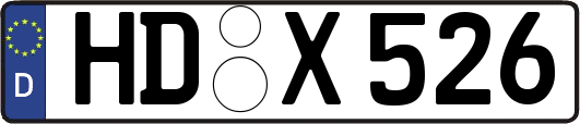 HD-X526