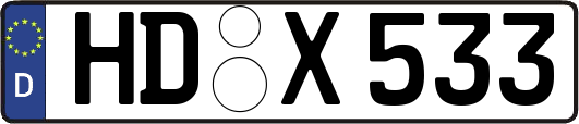 HD-X533